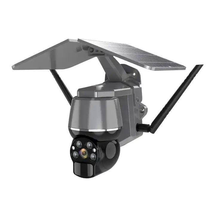 Smart 1080P 4G Intelligent Solar Energy Alert PTZ Camera Ondersteuning Tweeweg Audio
