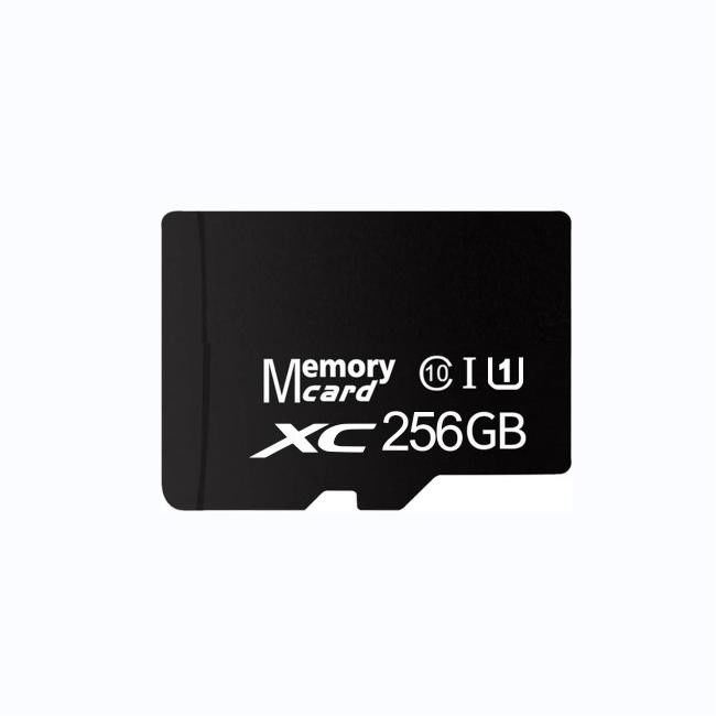 256GB Class 10 Micro SD Card UHS-I U1 Compatibel met Dashcam Camera Mobile Pad