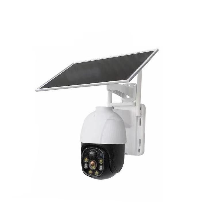 CE 2MP IP WiFi Solar Powered Security Camera PTZ 360 Grade H.265 Draadloos