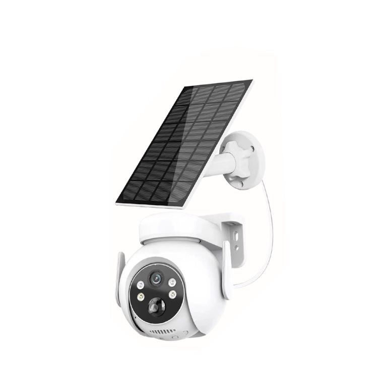 2MP WiFi Solar Motion Camera Waterdichtheid 2 Way Talk Kleur Nachtzicht