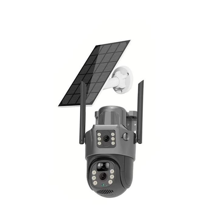 4G draadloze PTZ LTE zonnecamera HD Full Color Night Vision IP65 Buiten