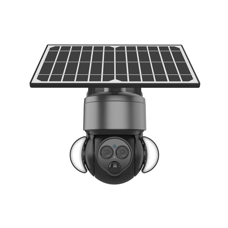 6MP Full Color Solar Outdoor Security Camera 4G Solar PTZ Camera OEM