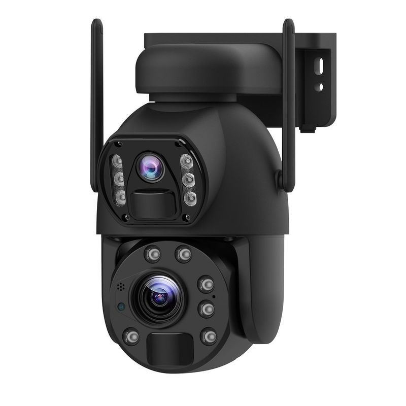 Draadloze bewaking UBOX Zonnecamera 6MP Resolutie Kleur Nachtzicht